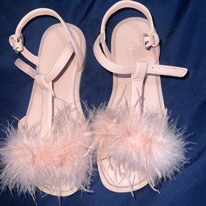 Feather Sandals
